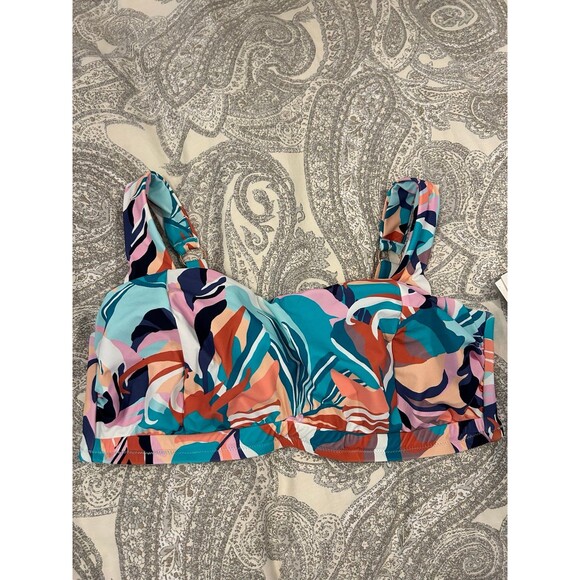NWT 20W Raisins Curve Bikini Top - Picture 1 of 4